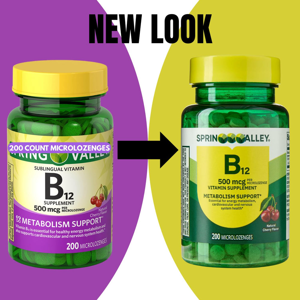 Close-up of Cherry Flavor 500 mcg B12 Sublingual Microlozenges