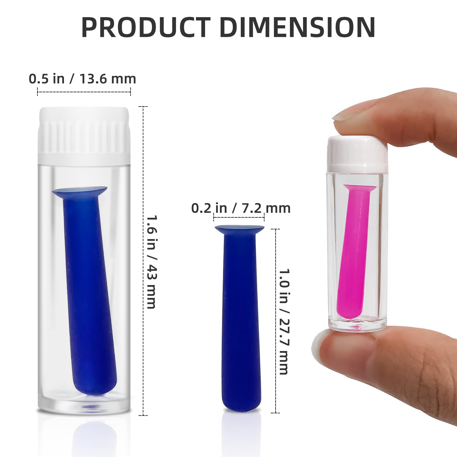 Suction stick and storage case included in the bundle