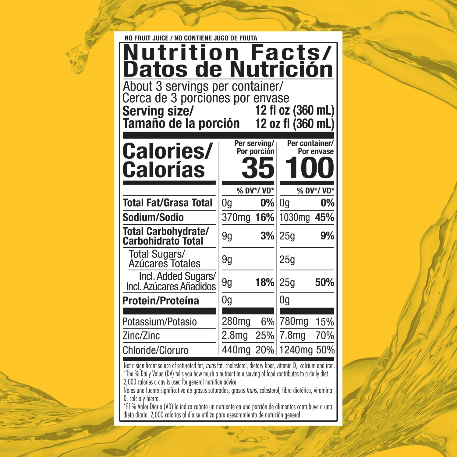 Suero Oral Electrolyte Mango adults on-the-go hydration