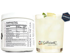 Nutritional highlights: vitamin C 4000 mg per serving with L-lysine and green tea extract