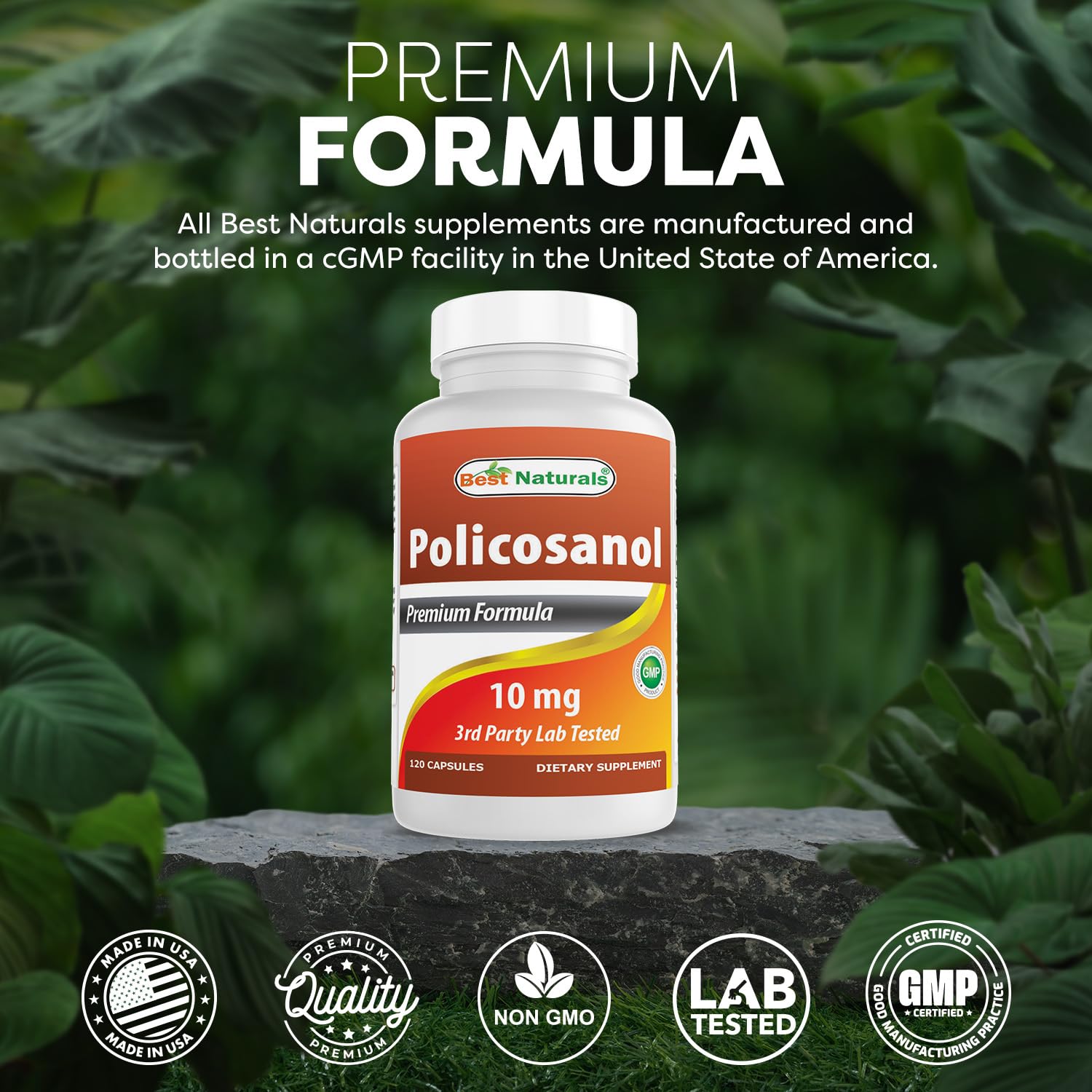 Sugar cane-derived policosanol source