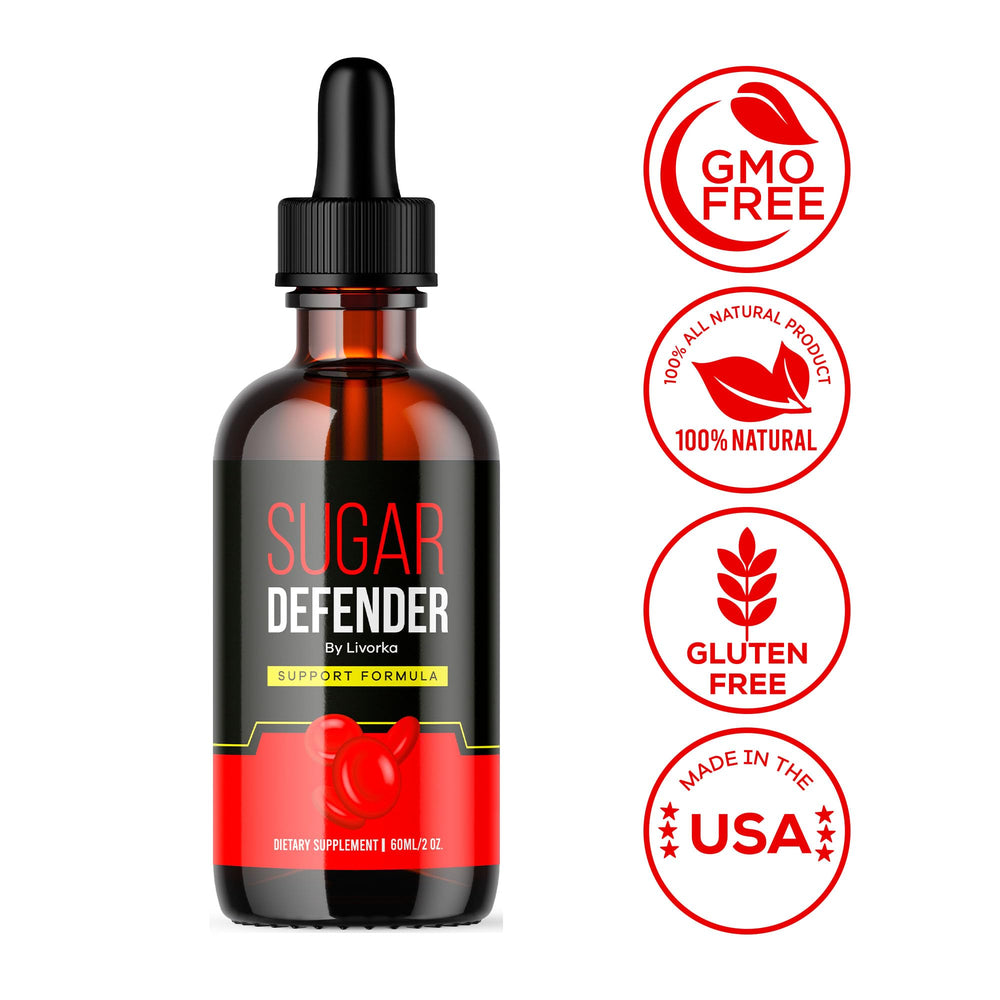 Sugar Defender Liquid Drop Advanced Formula bottle