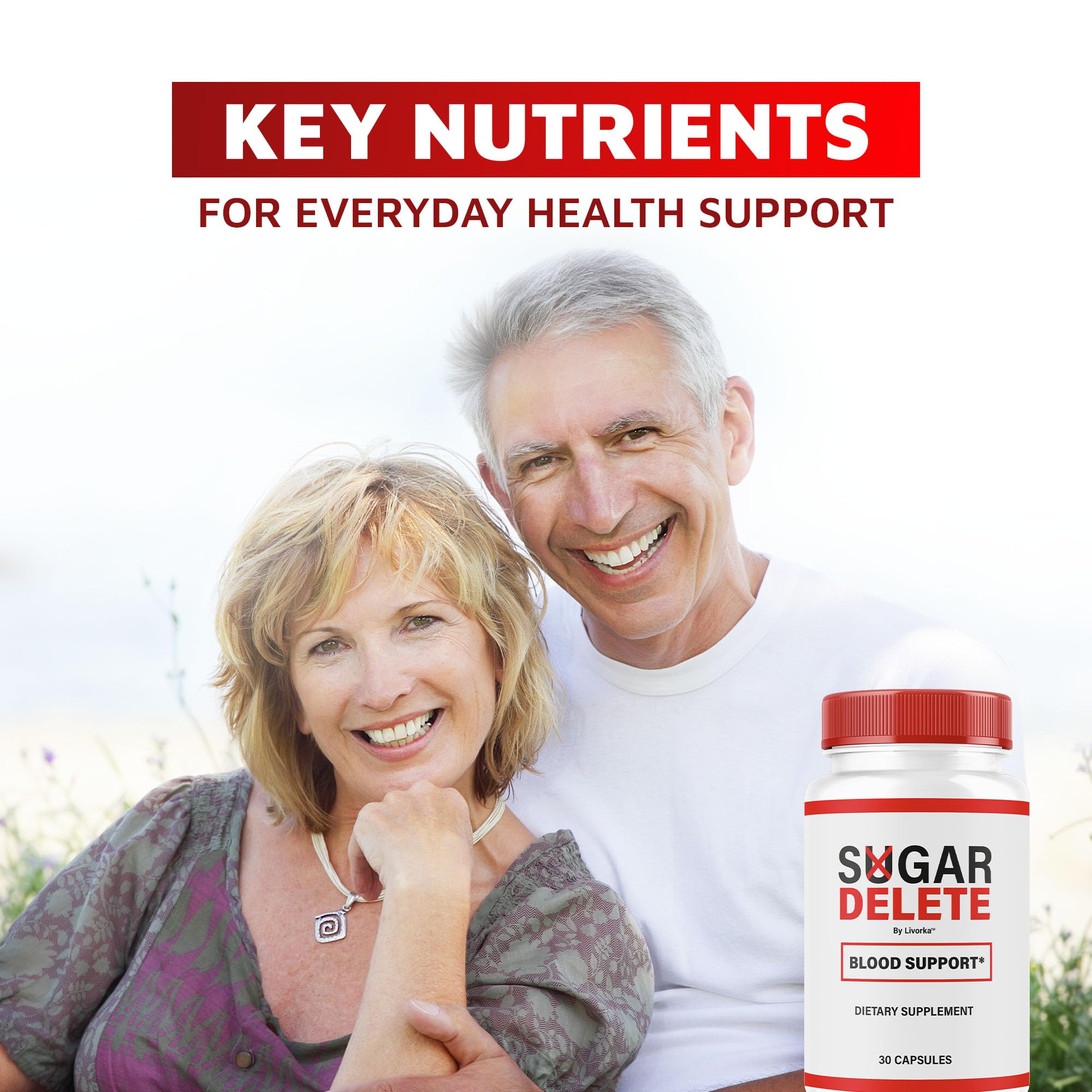 Sugar Delete Capsules bottle side view