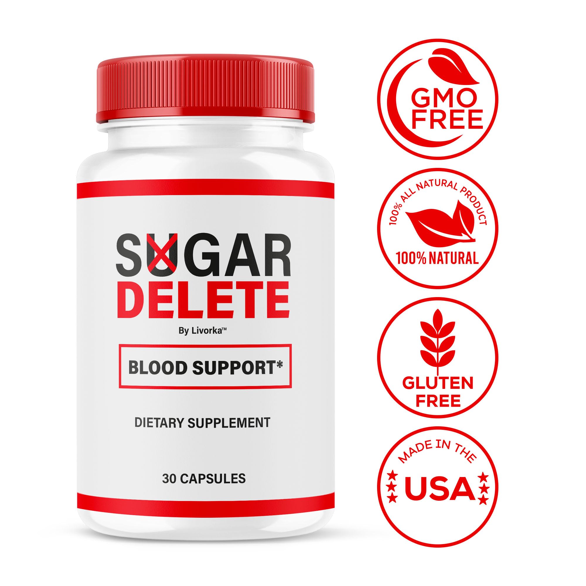 Sugar Delete capsule close-up 1