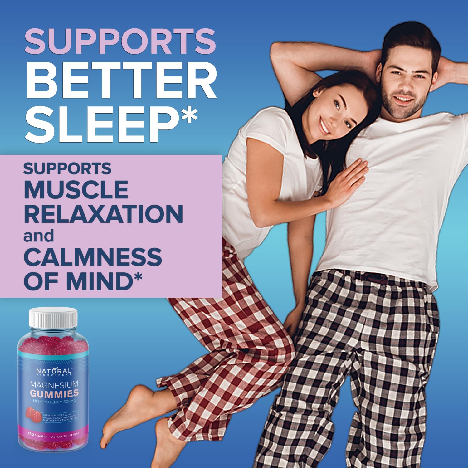 Gluten-free magnesium citrate gummies for adults