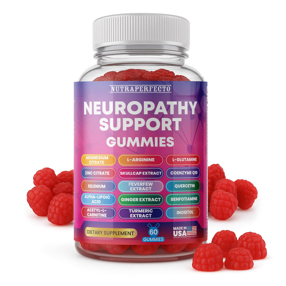 Sugar-free Neuropathy Support Gummies product main image