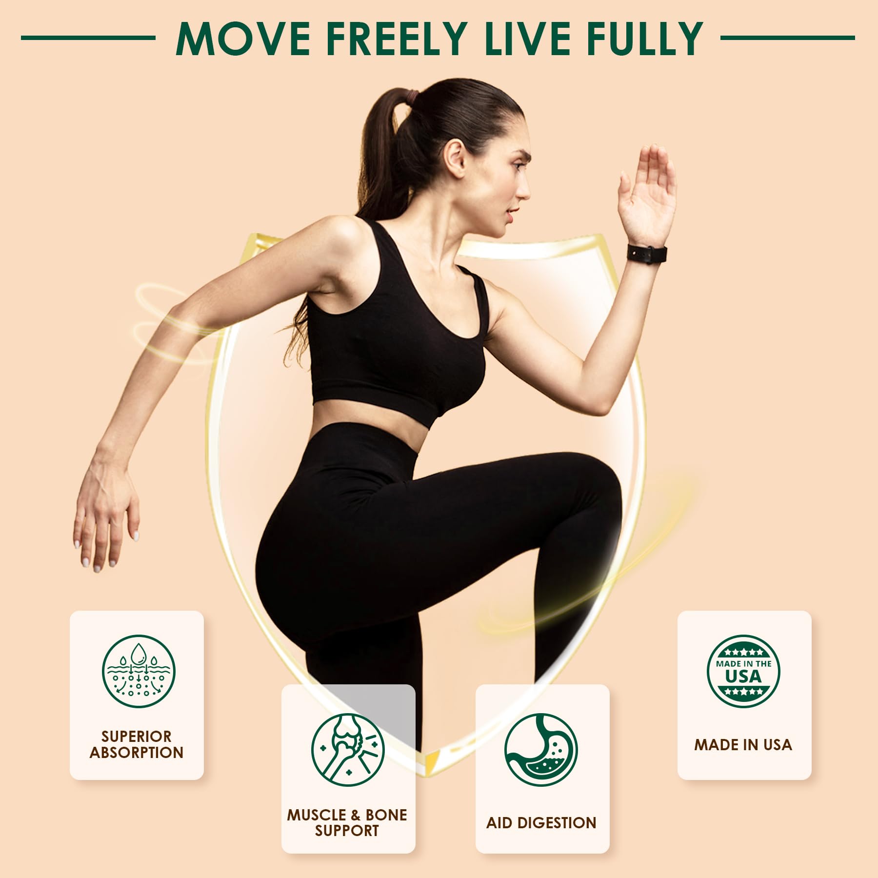 Gummies designed for adults supporting bone, immune and digestive health