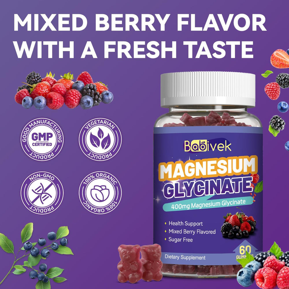 Sugar-free, vegan mixed berry flavor gummy close-up