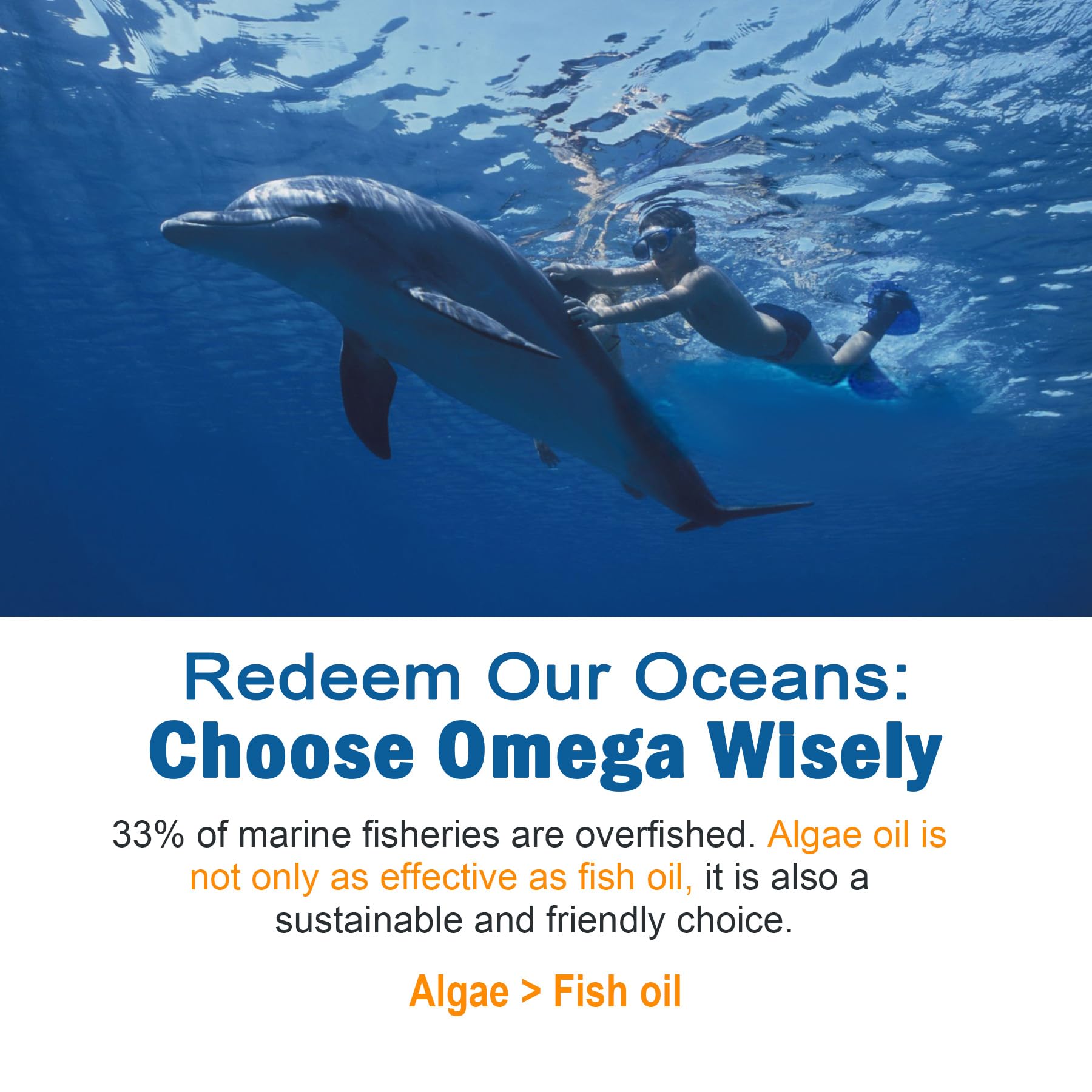 Sugar-free, gelatin-free vegan omega-3 gummies label