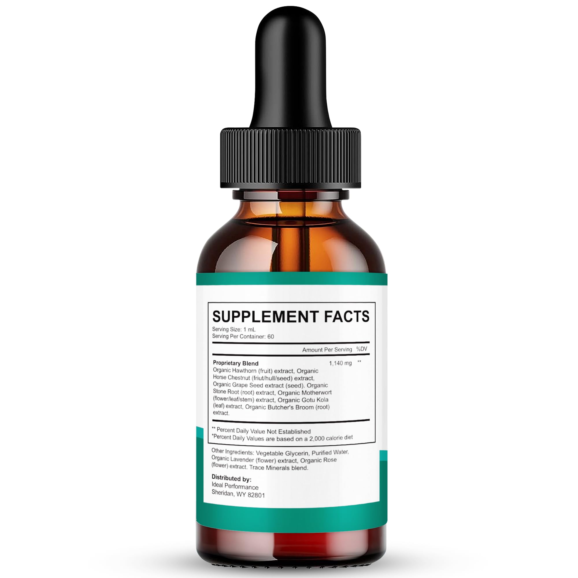 SugarHarmony Blood Formula Support Drops bottle label