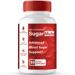 Sugar Mute Capsules bottle close-up