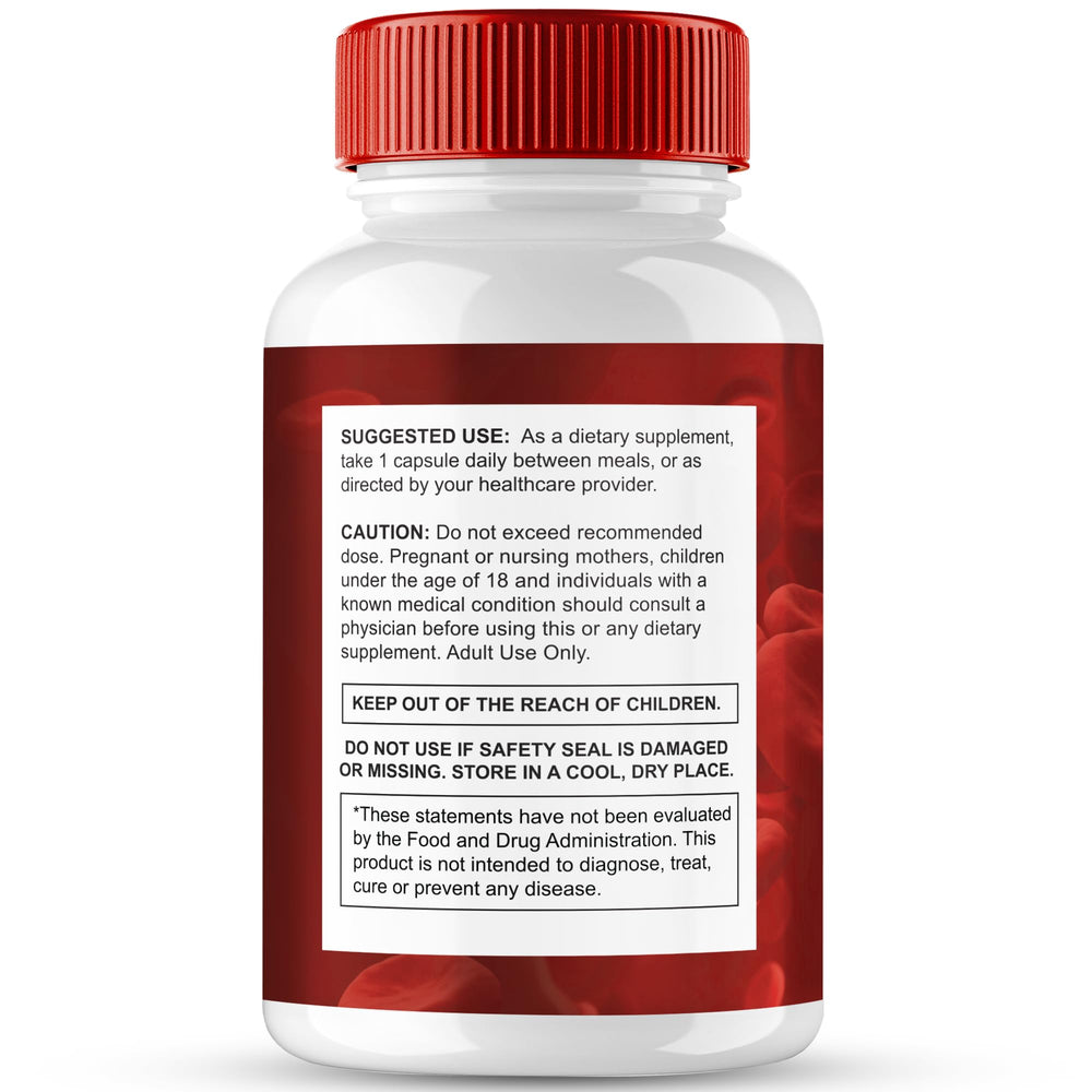 Close-up of Sugar Mute Capsules label