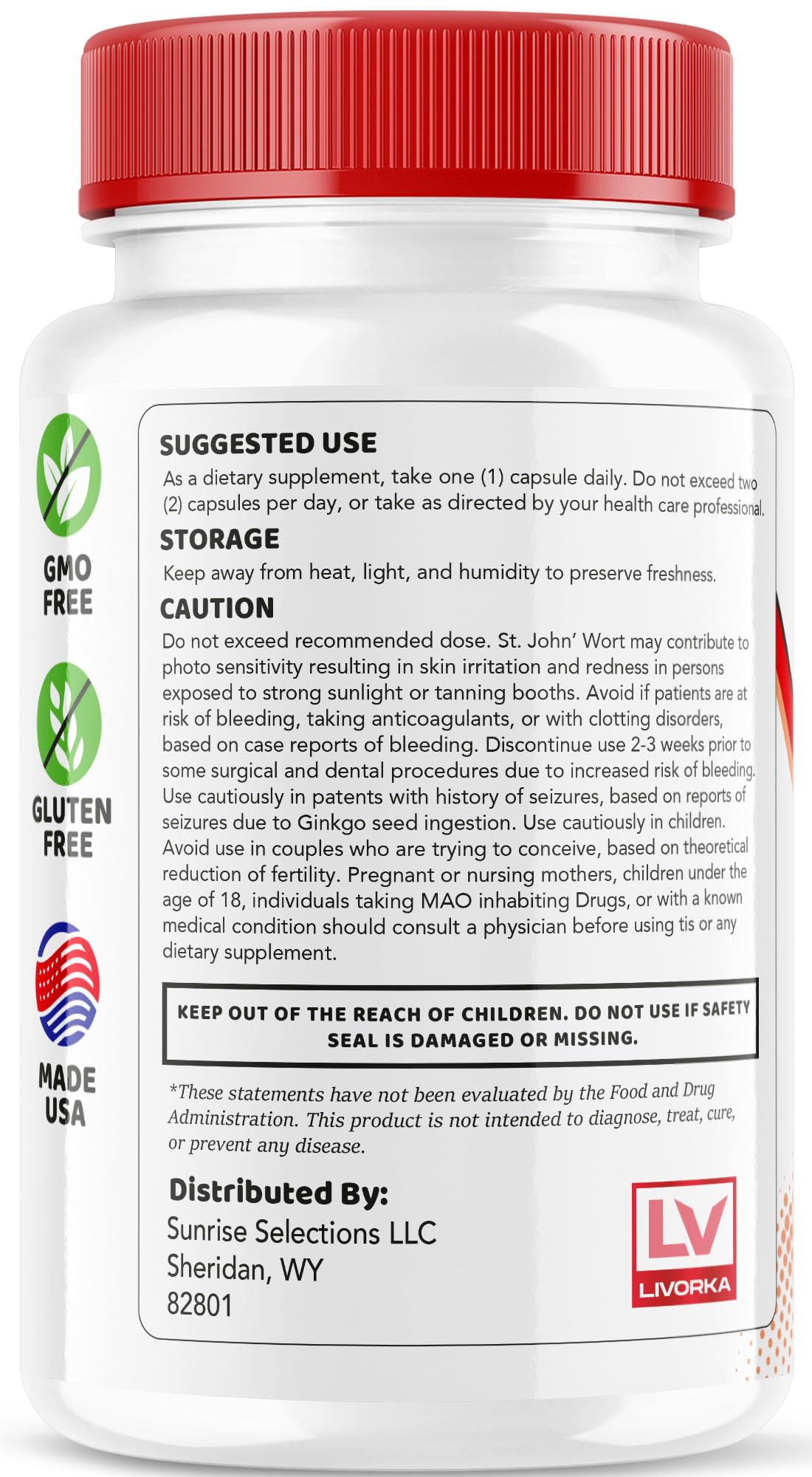 Sugar Shield capsules bottle front view