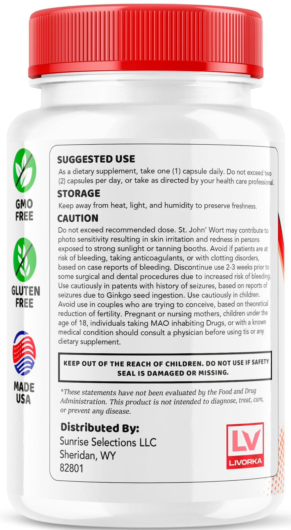 Sugar Shield capsules bottle front view