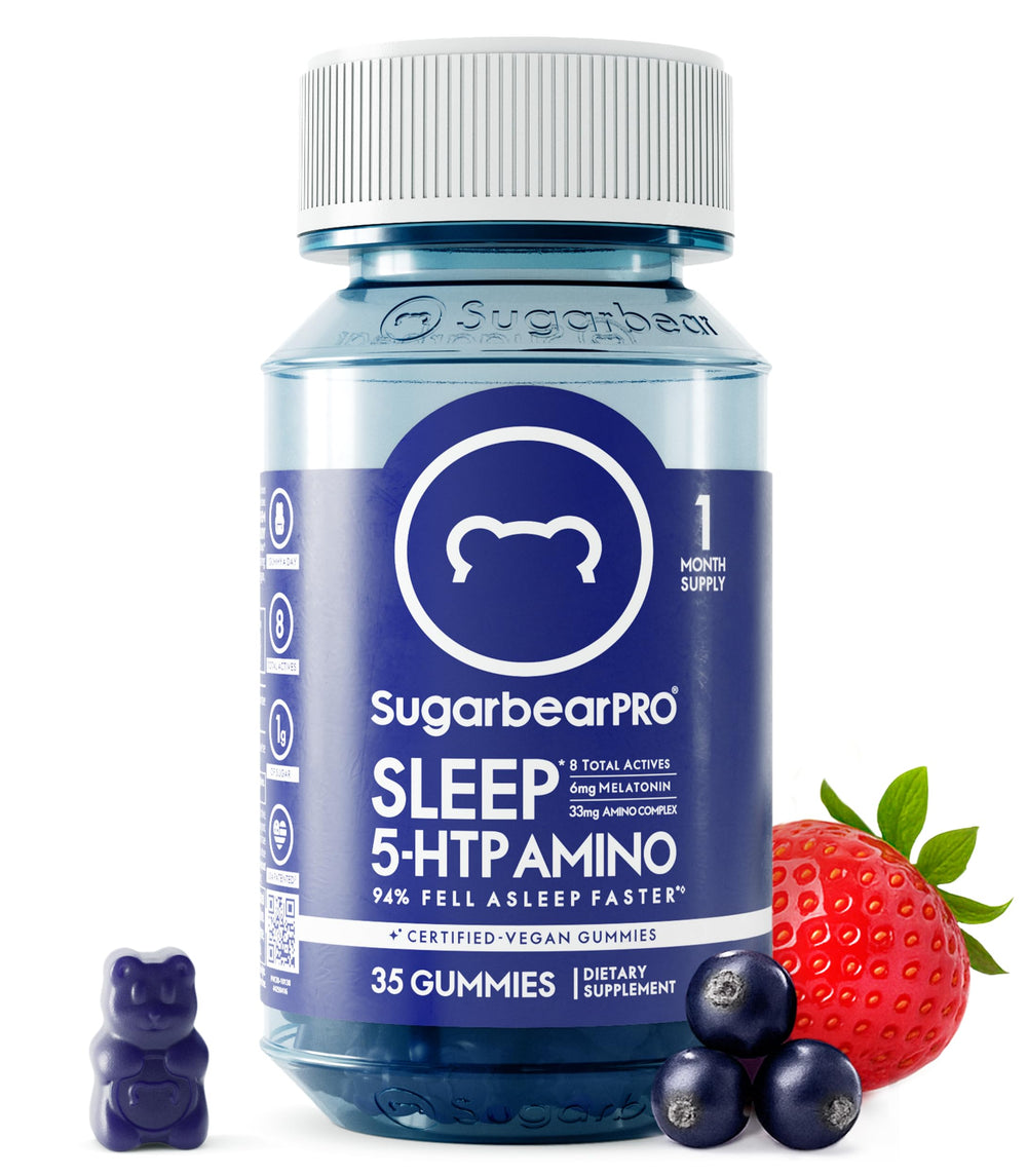 SugarBearPro Sleep Gummy bottle front label