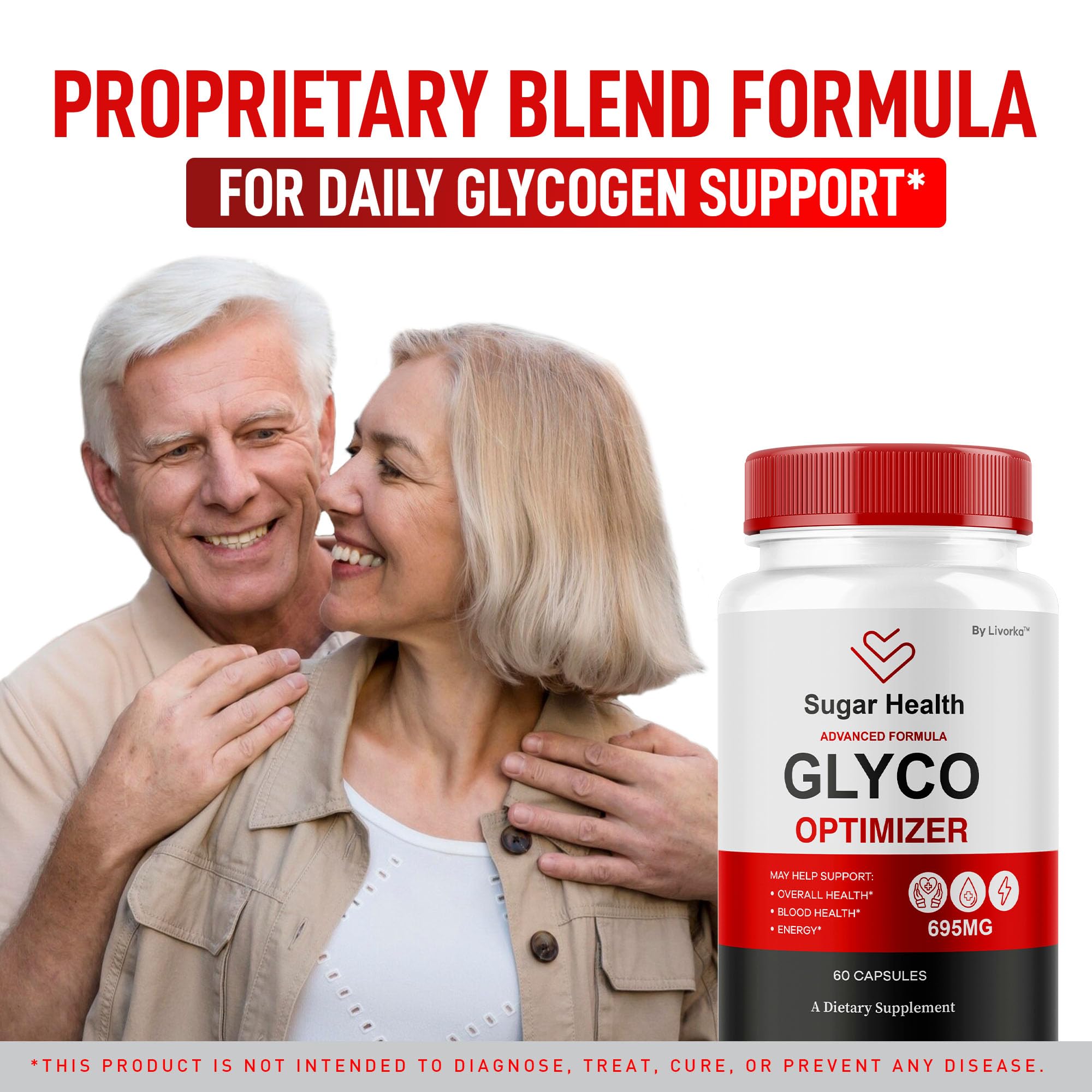 60 capsules bottle displayed for 1 month supply