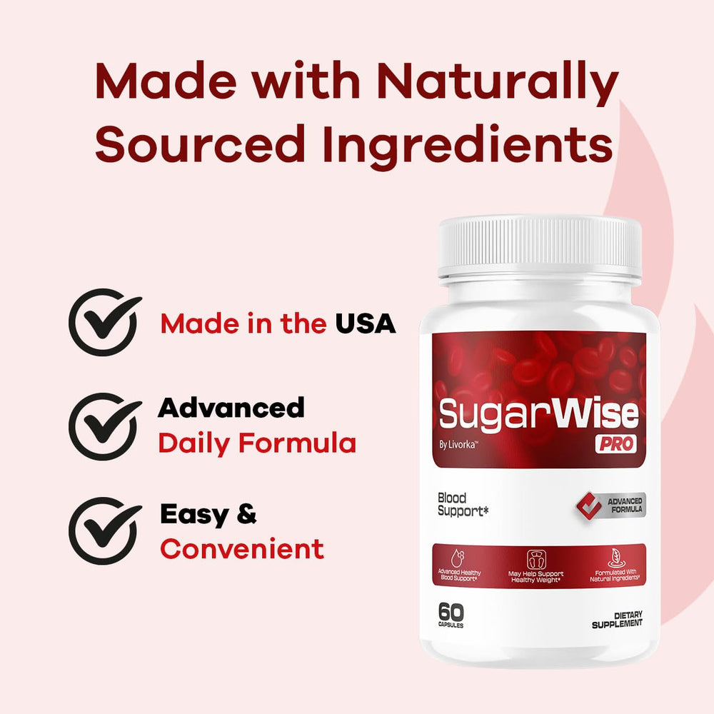 SugarWise Pro Capsules bottle with 300 capsules
