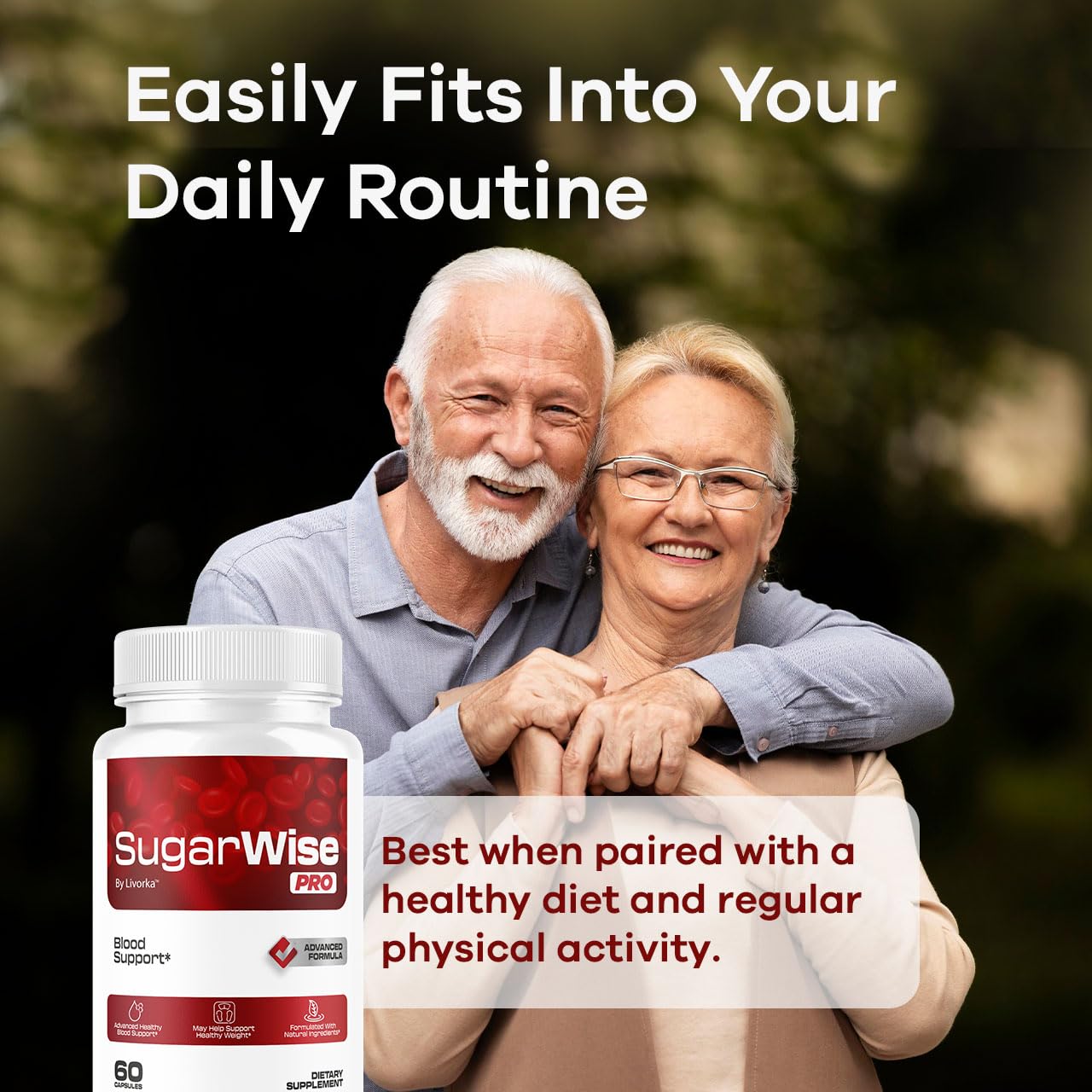 Detail shot of SugarWise Pro Capsules label