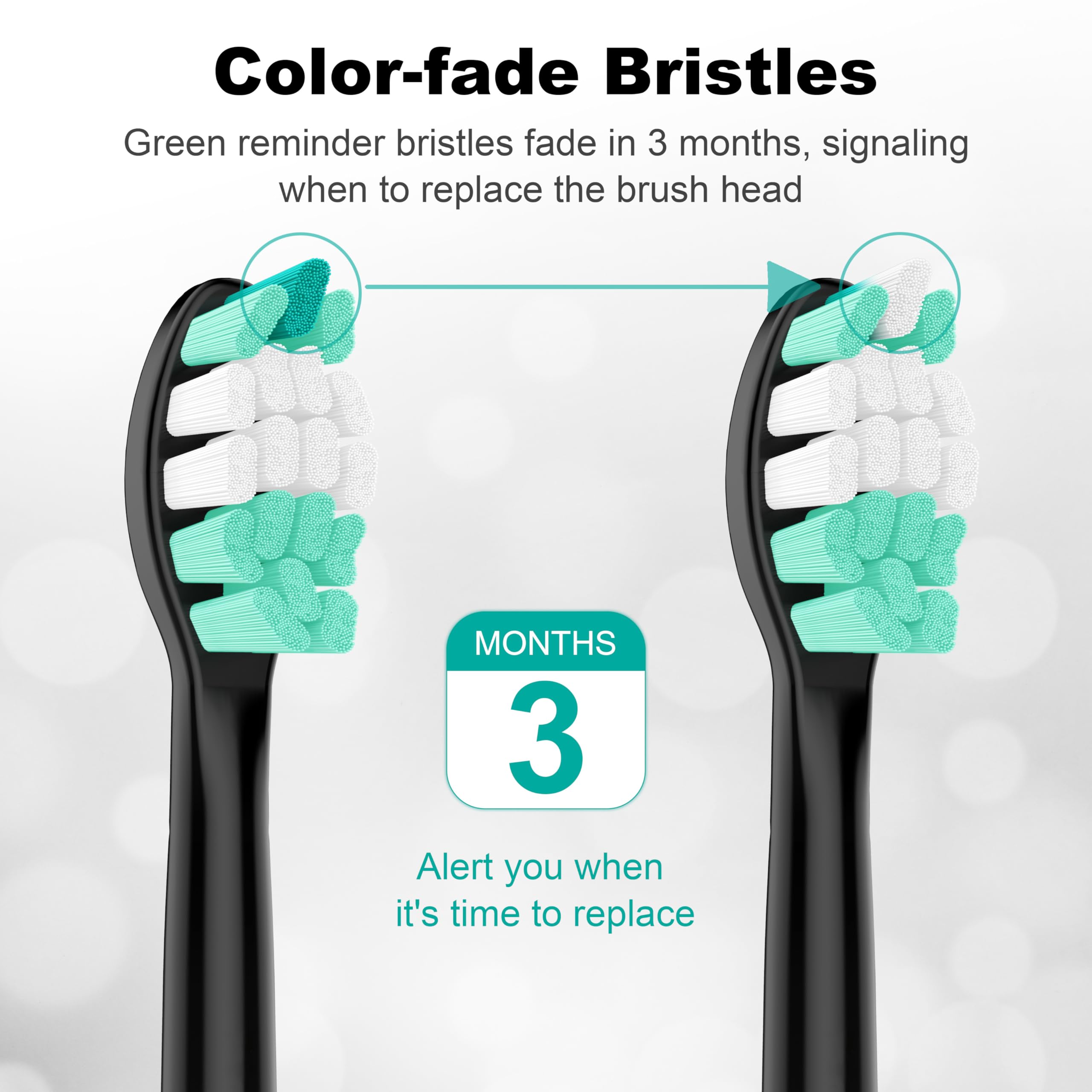 Durable PP material construction of SuitShine heads