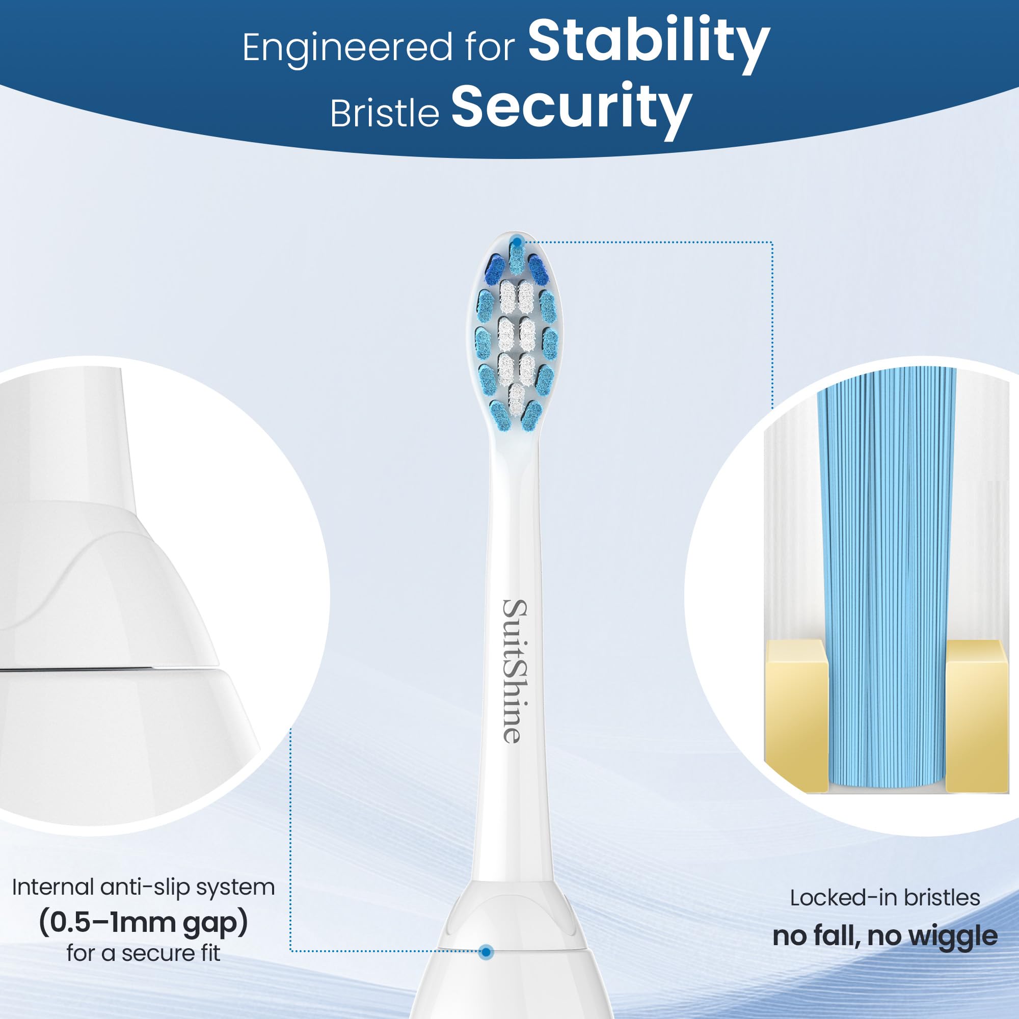Internal anti-slip system and durable PP material