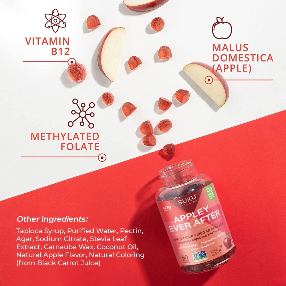 Label highlighting ingredients and flavor