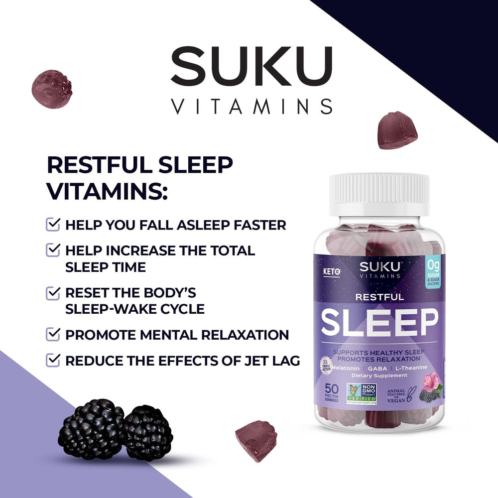 Vegan and Non-GMO badges on SUKU packaging