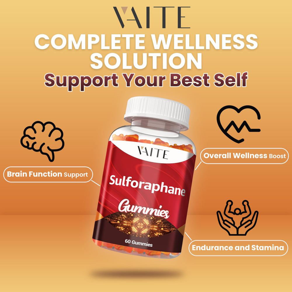 Close-up of Sulforaphane Glucosinolate gummy