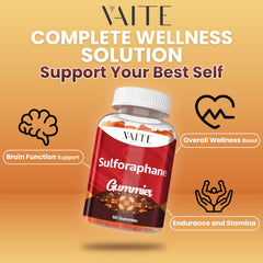 Close-up of Sulforaphane Glucosinolate gummy