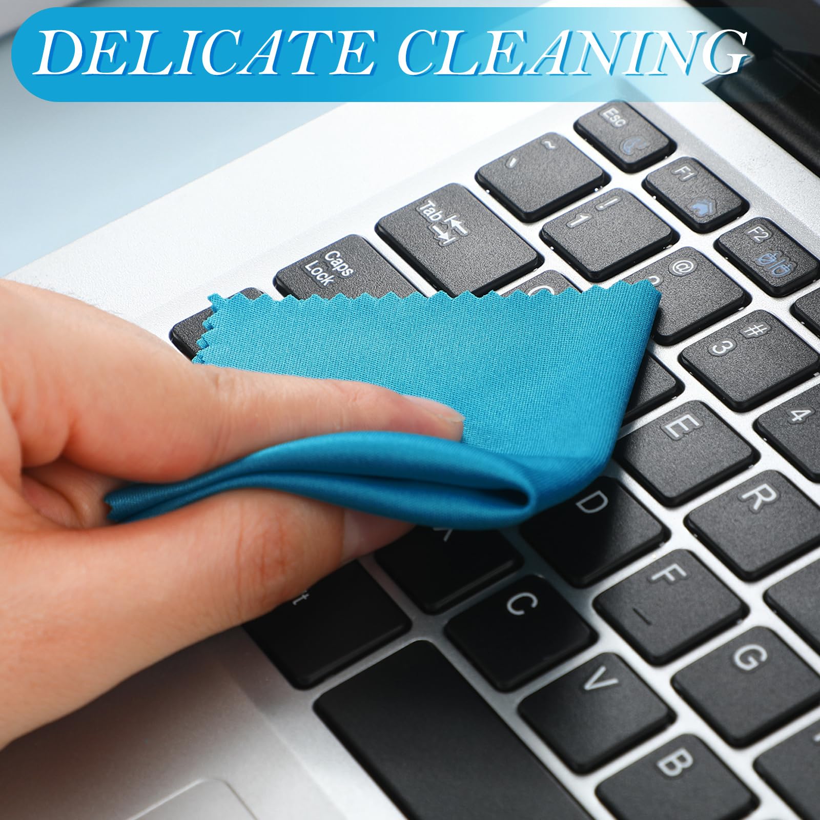 Bulk eyeglass cleaning cloths 5.5 inches for glasses and lenses