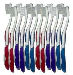Front view of Summit Oral Care Deep Clean Flossing Toothbrush 12-pack box