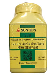 Sun Ten Cinnamon & Pueraria Combination Granules bottle and packaging
