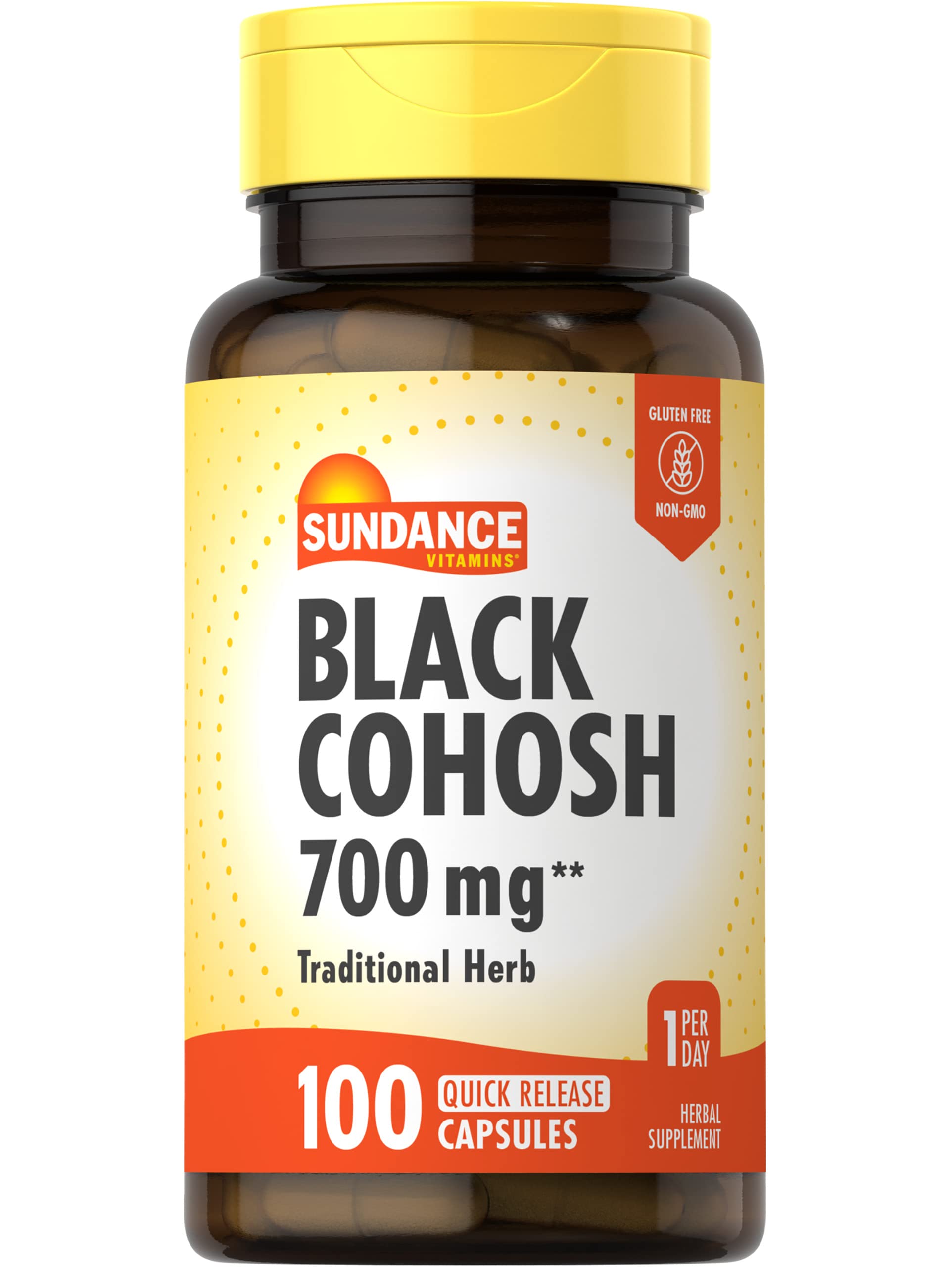 Sundance Black Cohosh 700mg capsules