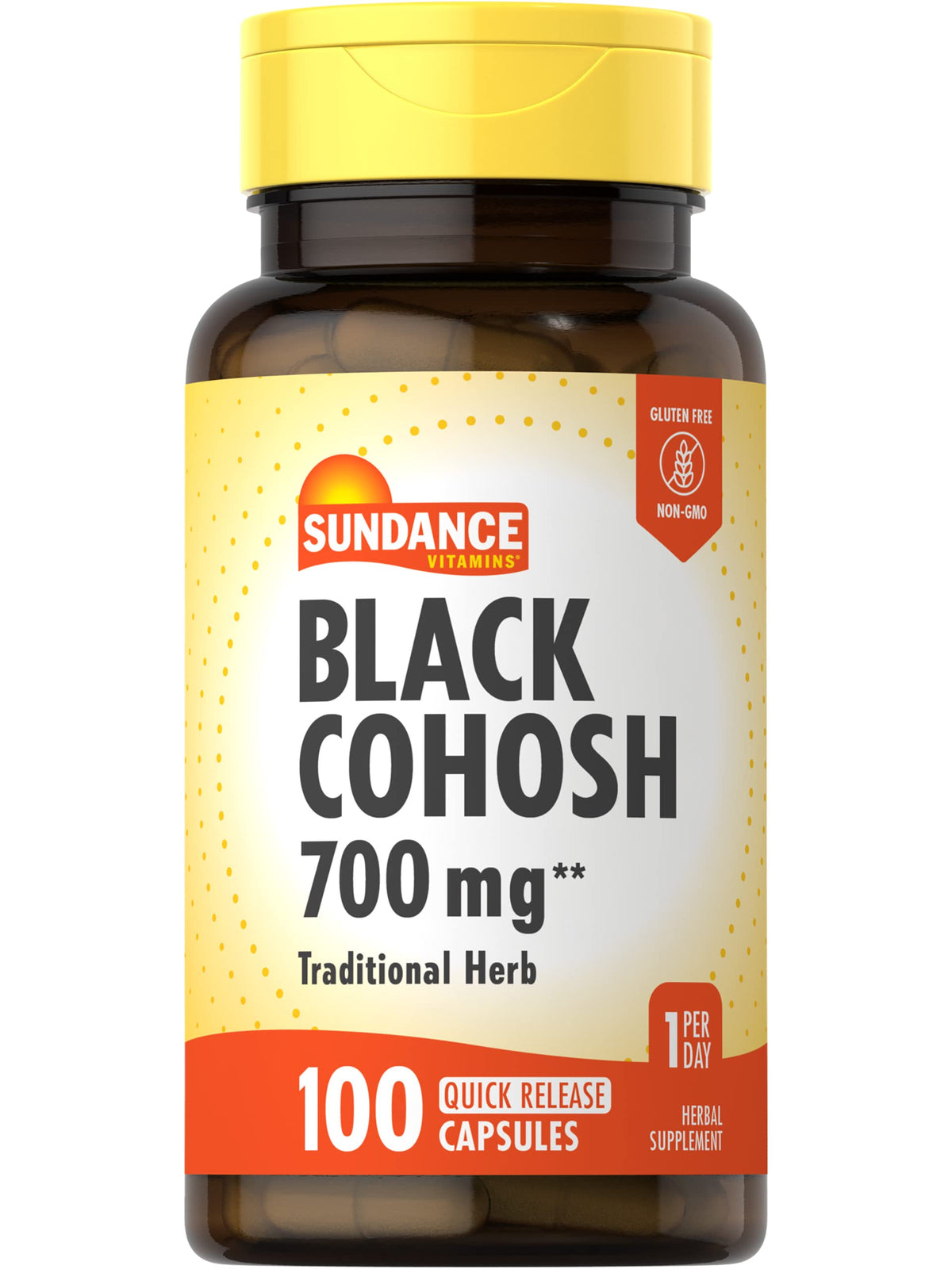 Sundance Black Cohosh 700mg capsules