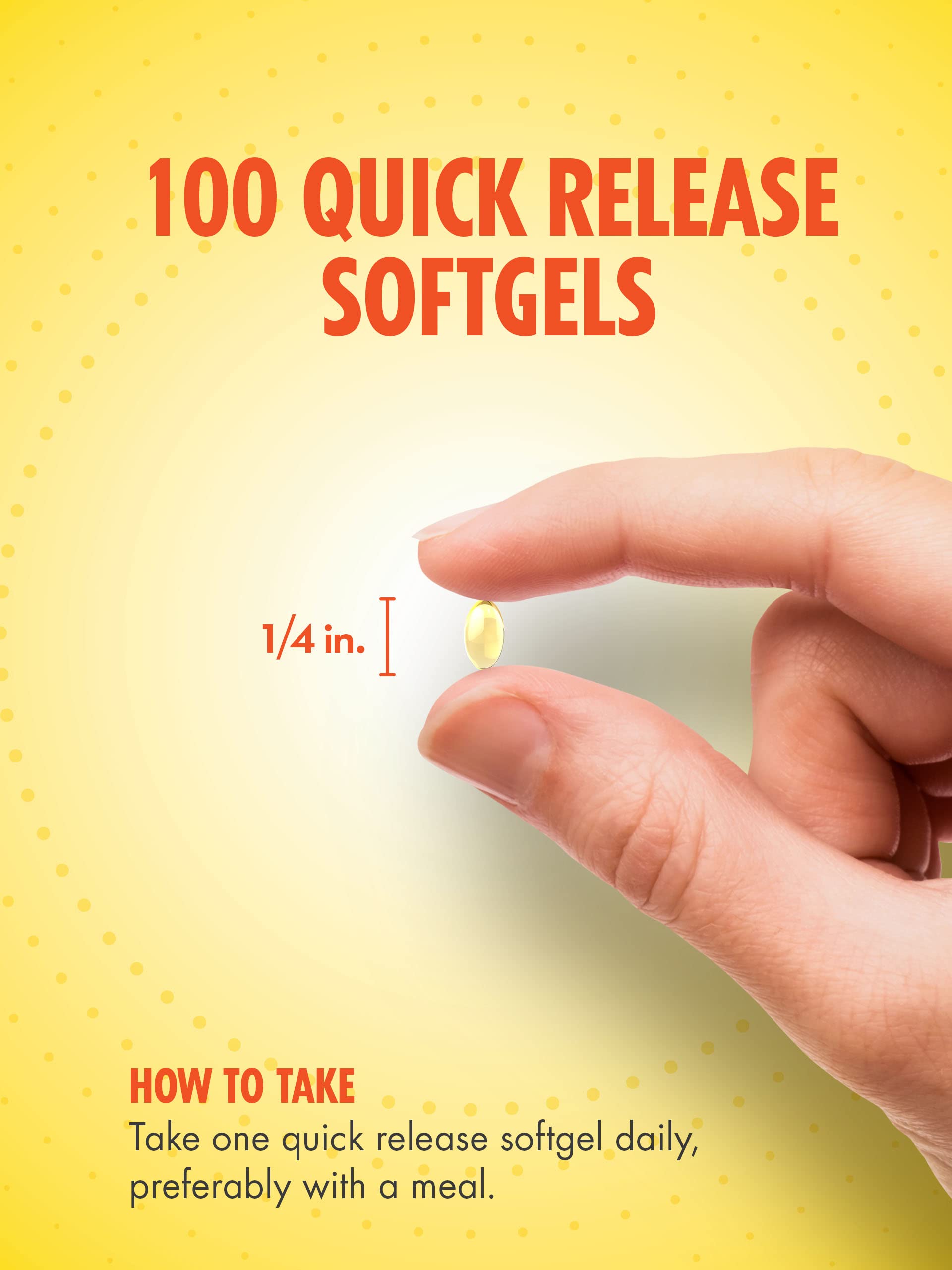 Daily-use Vitamin D3 softgels from Sundance Vitamins