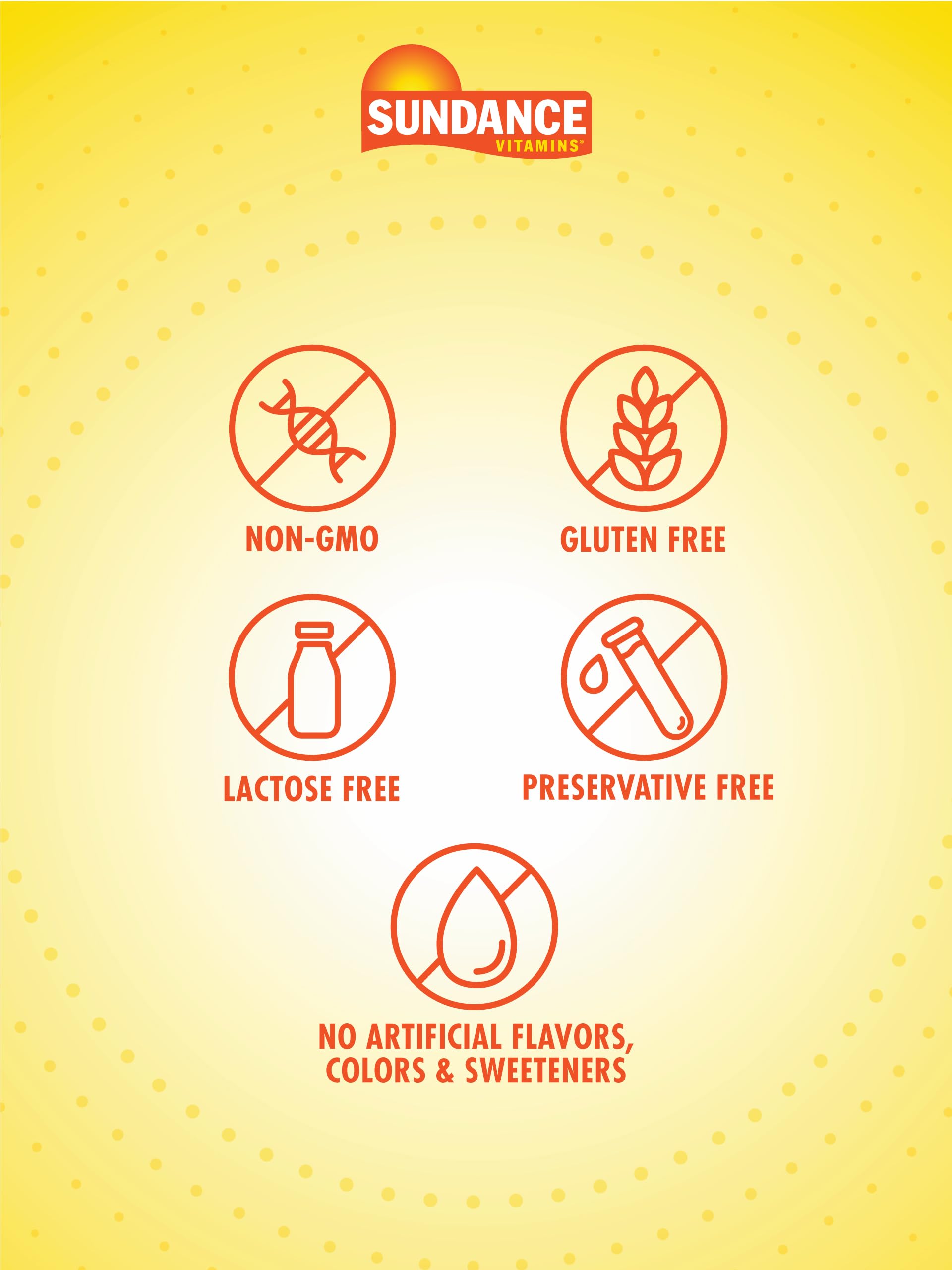 Purified fish oil per serving label on Sundance product