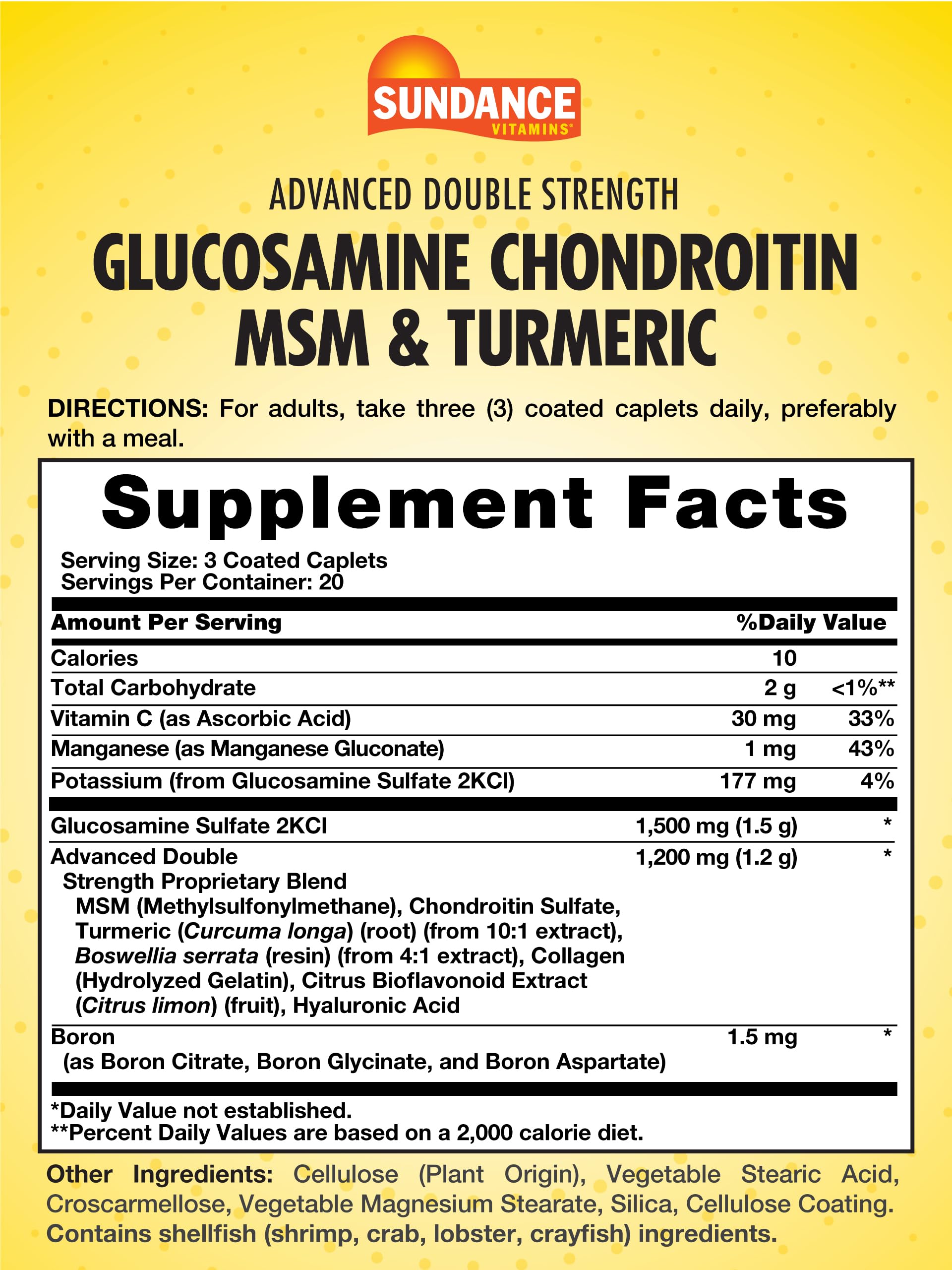 Close-up of coated caplets showing easy-to-swallow formula