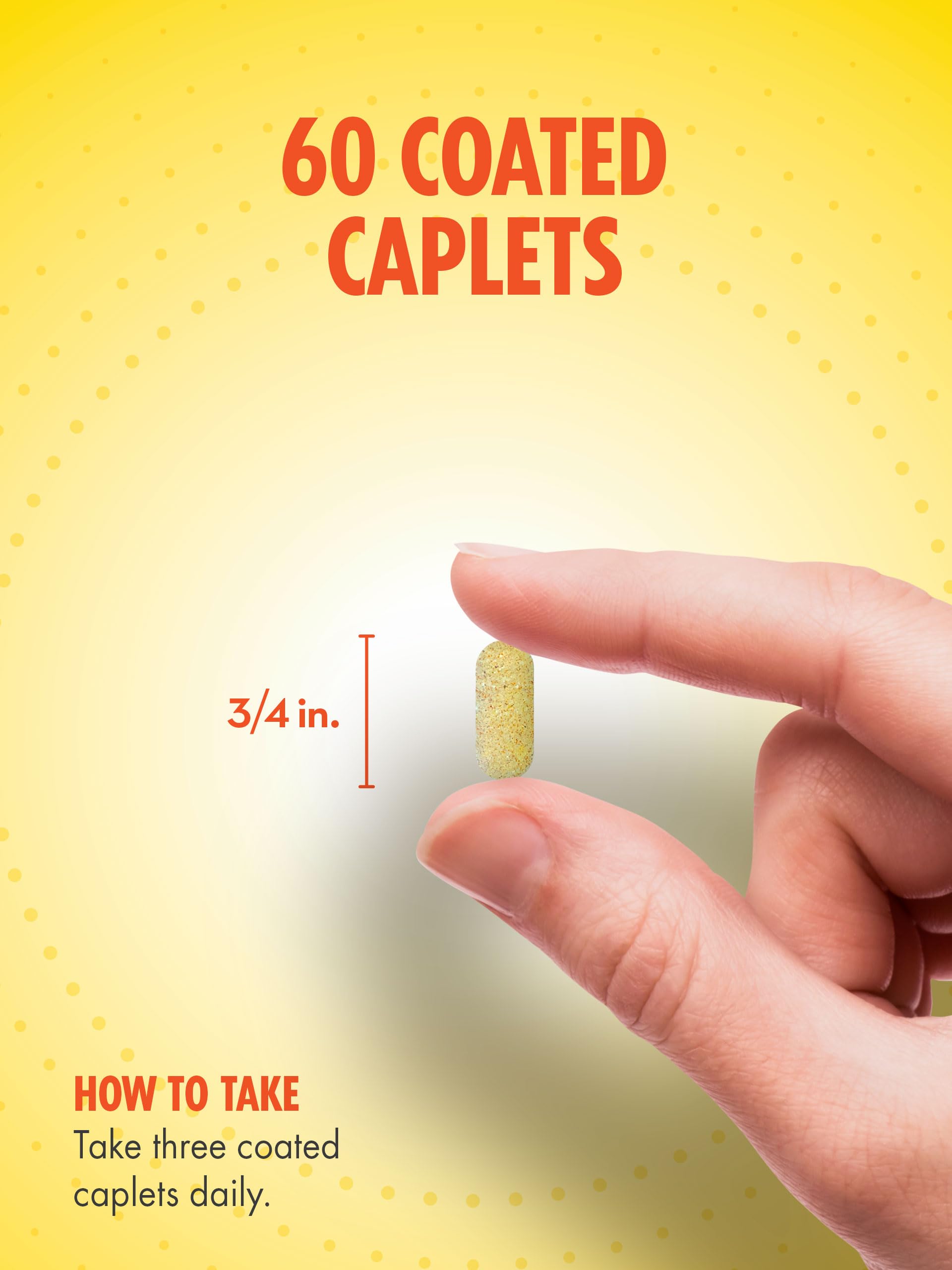 Ingredients: Glucosamine, Chondroitin, MSM and Turmeric