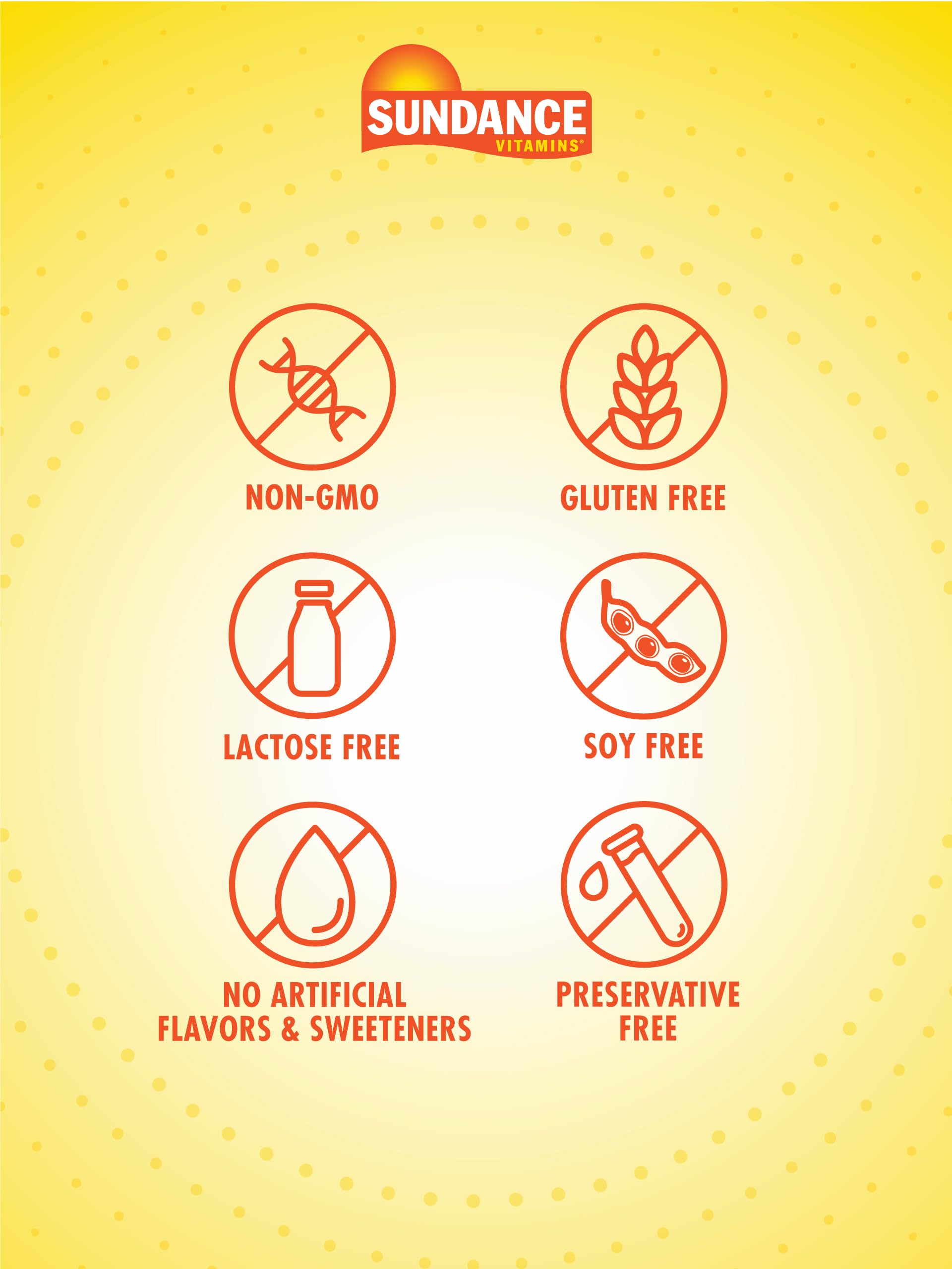 Non-GMO and gluten-free label for Sundance Magnesium Citrate Softgels