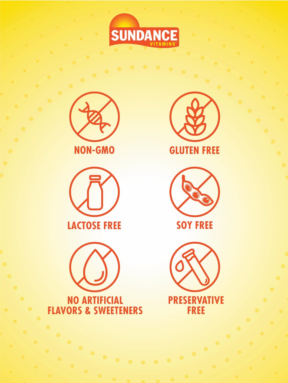 Non-GMO and gluten-free label for Sundance Magnesium Citrate Softgels