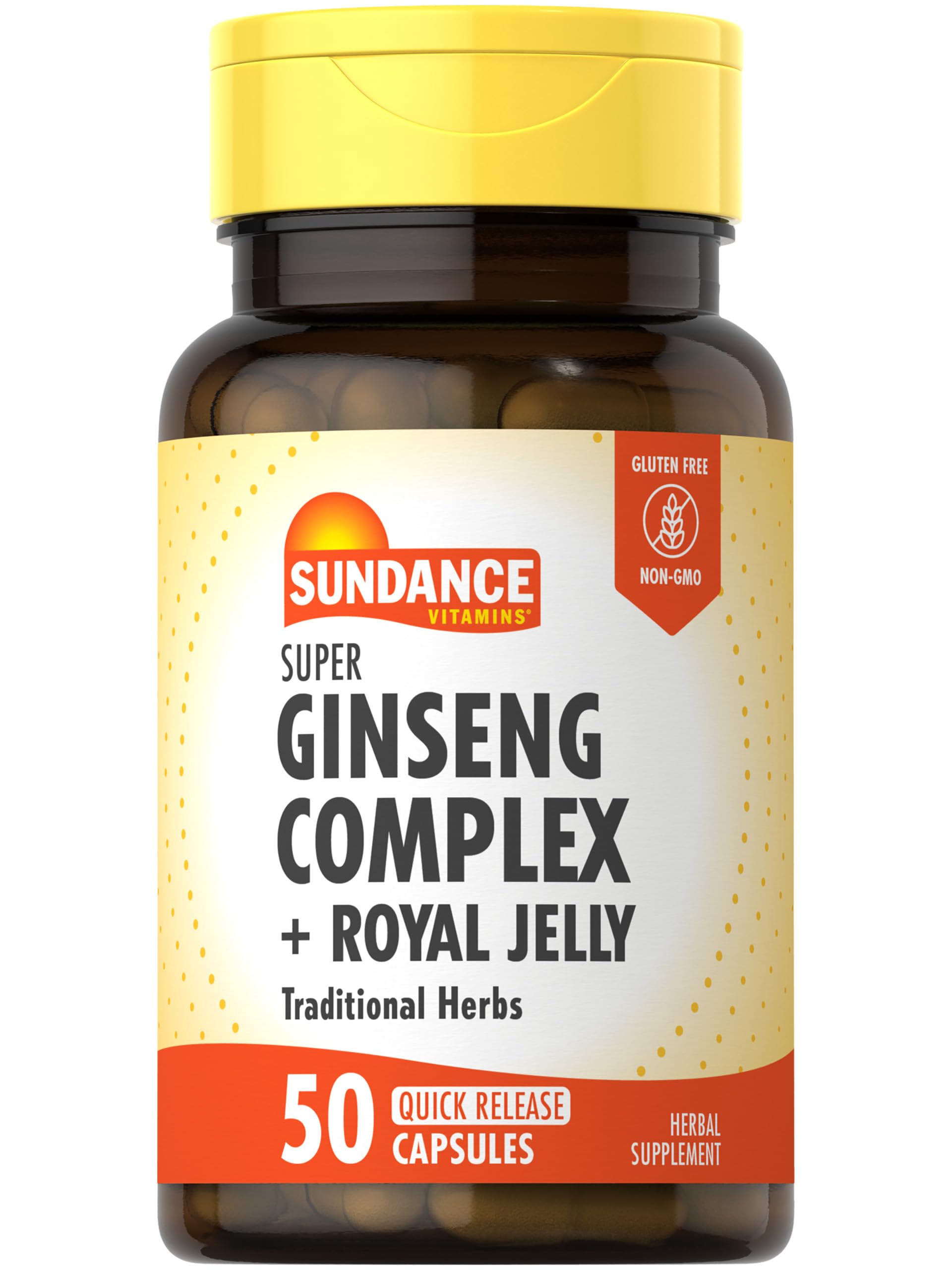 Bottle of Sundance Super Ginseng Complex with Royal Jelly