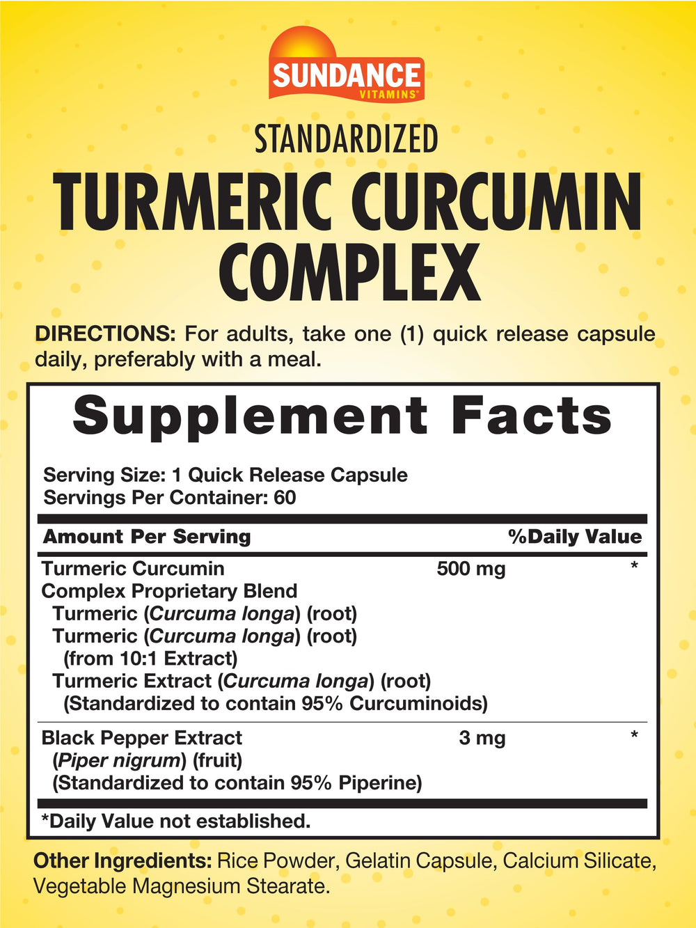 Close-up of turmeric curcumin capsules