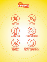 Sundance Vitamin B-Complex with B-12 packaging – vegetarian friendly