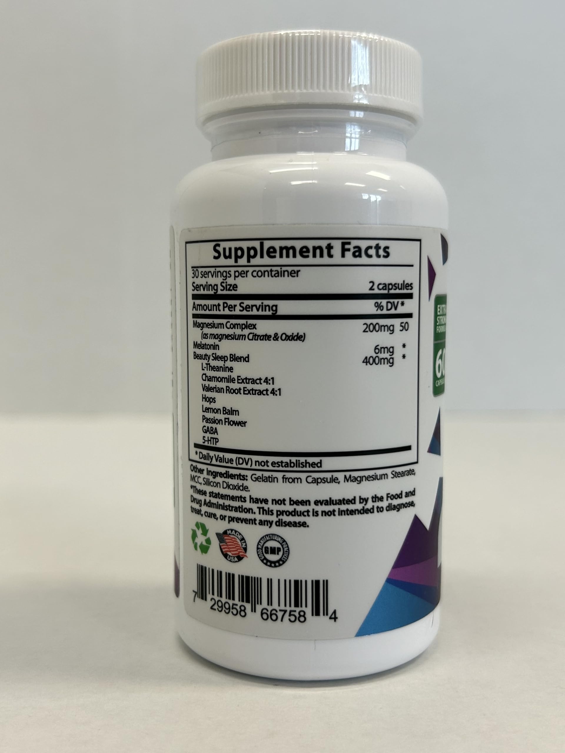 Sundhed Sleep Aid product shot with packaging and branding