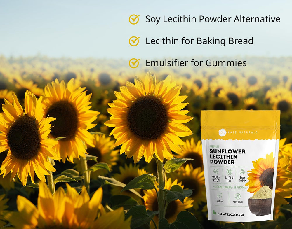 Lecithin powder for gummies and baking