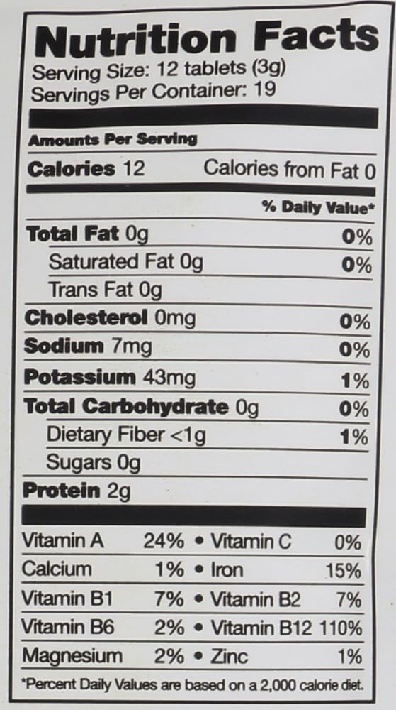 Sunfood 2 oz bag of spirulina and chlorella tablets