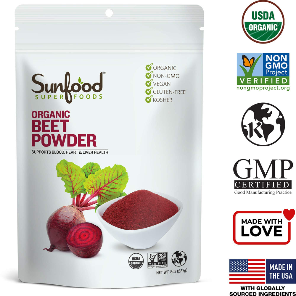 Beet root powder used as natural food coloring in baking