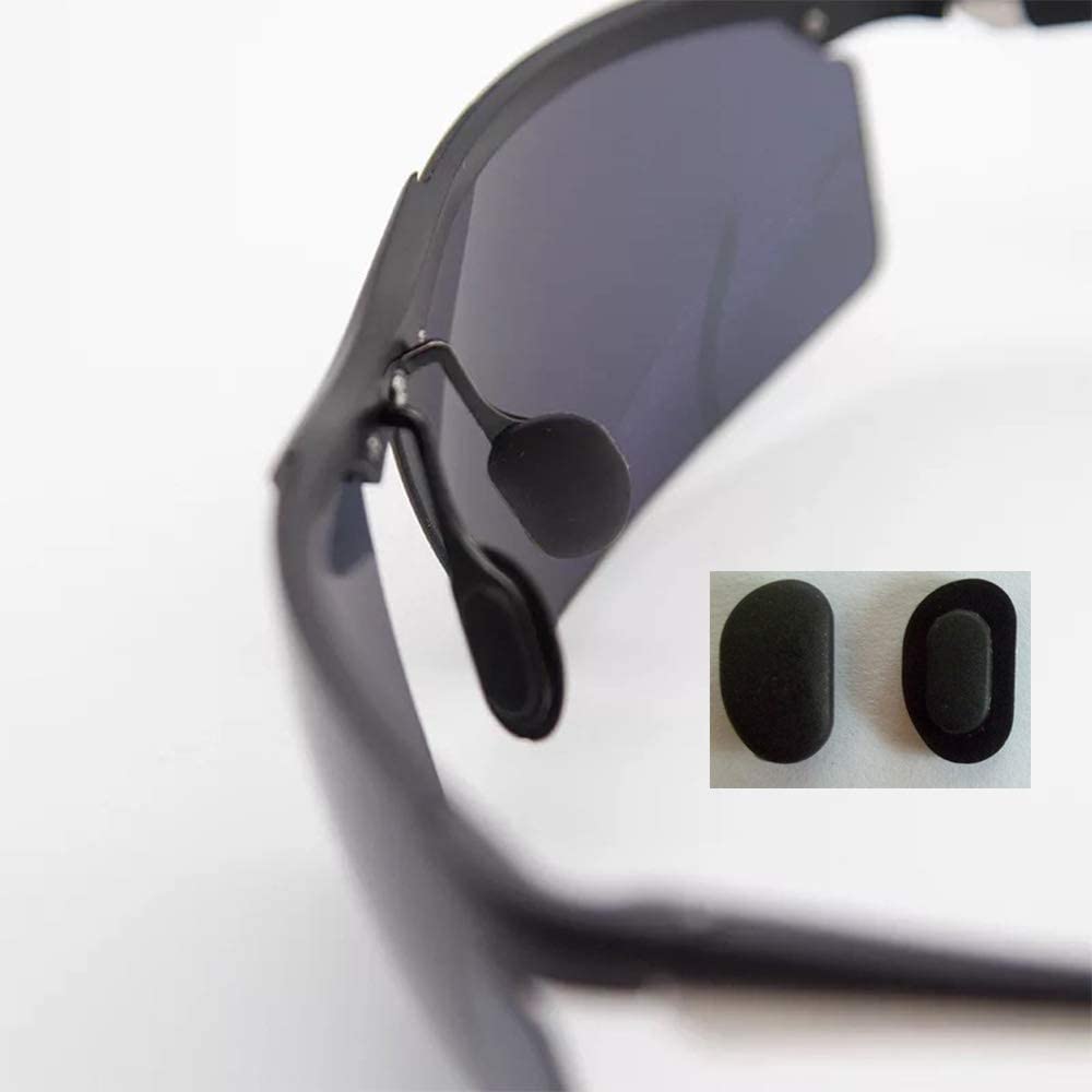 Anti-slip silicone nose pads for glasses comfort