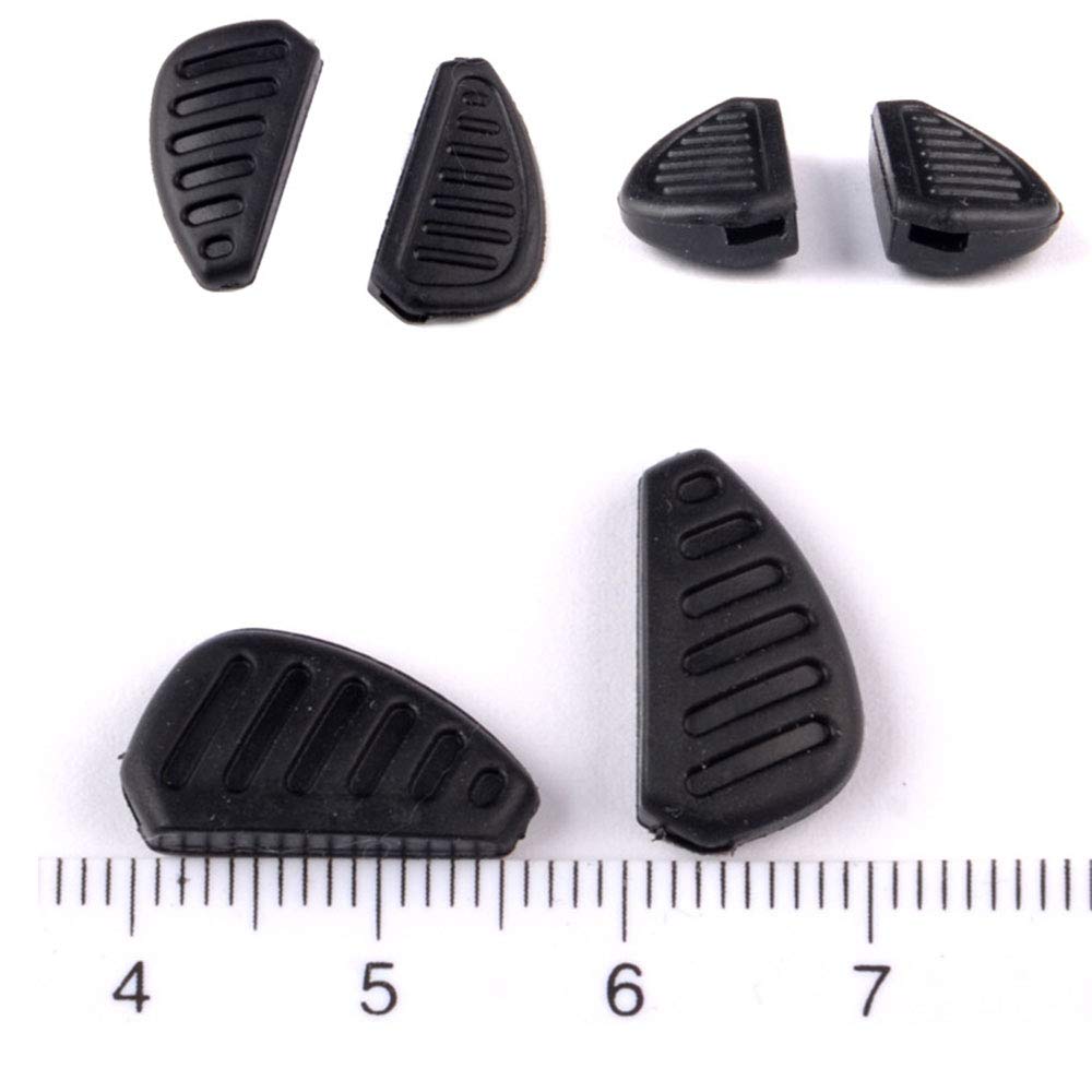 Easy installation: push onto sunglasses with grooved side