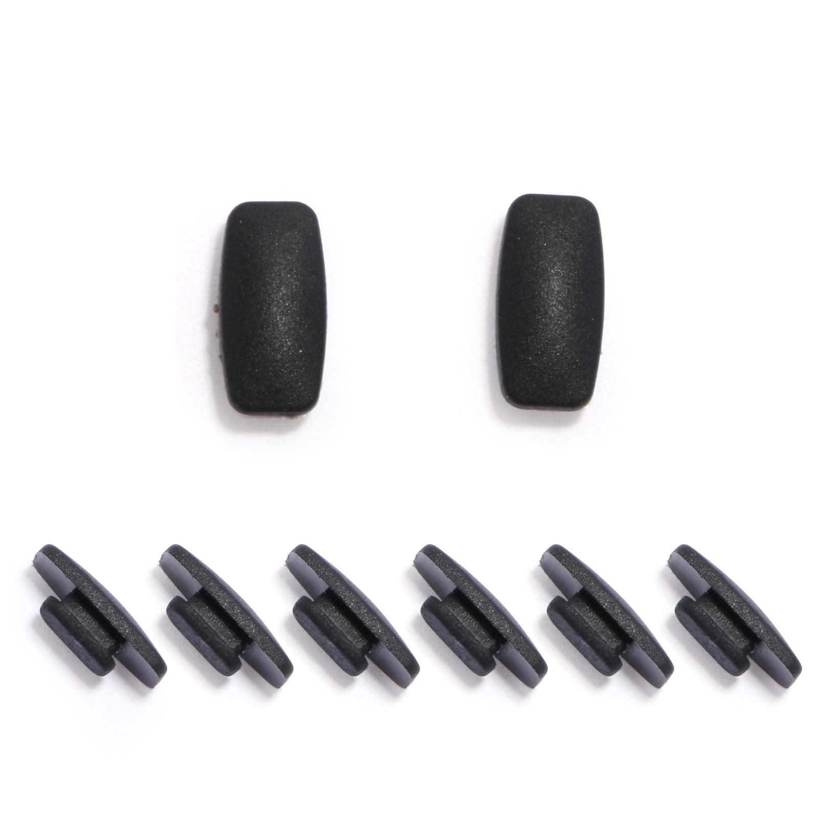 Three pack of sunglasses nose pads