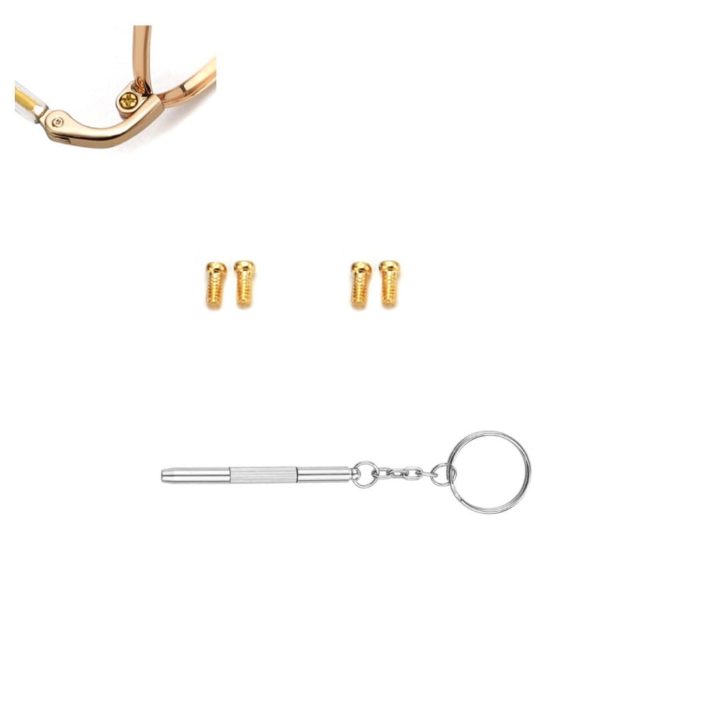 Gold screws for 3025 sunglasses